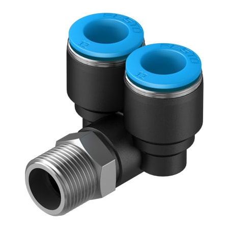 Festo Push-In Y-Fitting QSYL-3/8-12 QSYL-3/8-12